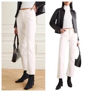 Goldsign The Nineties Boot Cut White Jeans Size 29 Alabaster High Rise